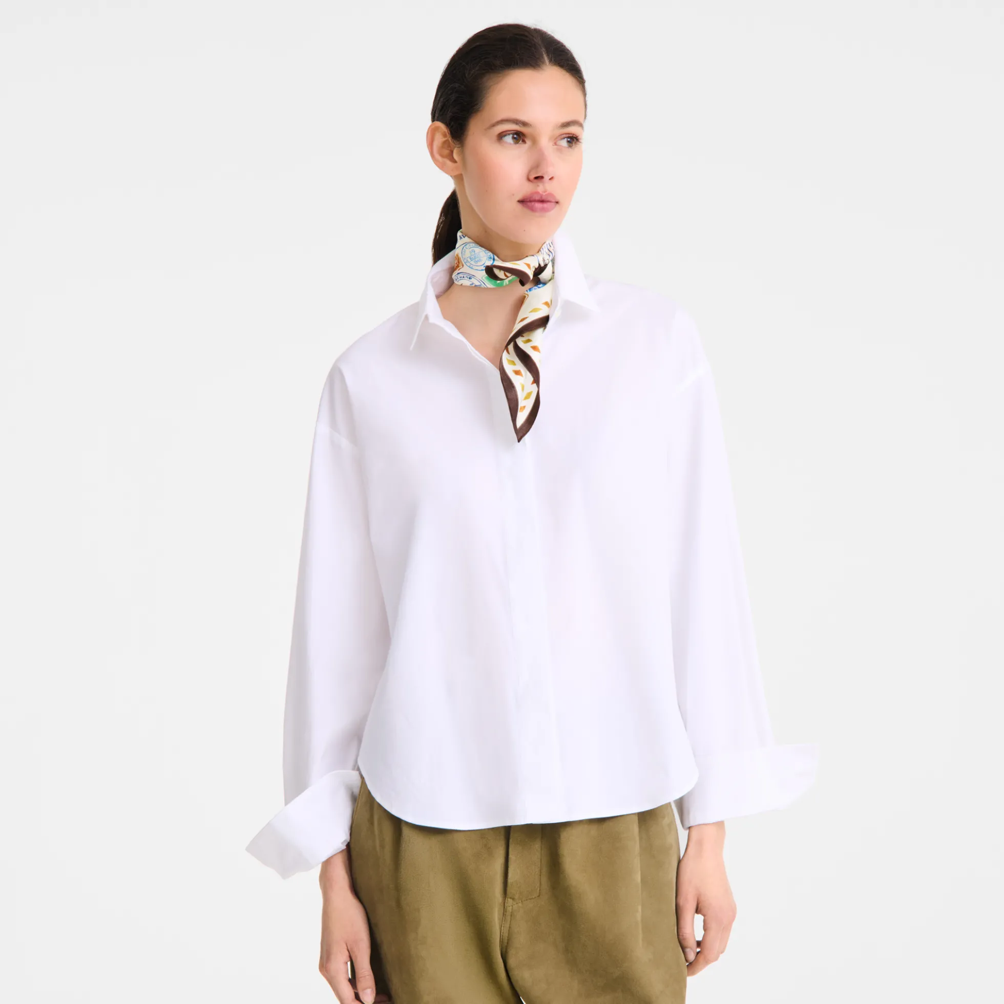 Carré de soie 50 Evasions Longchamp