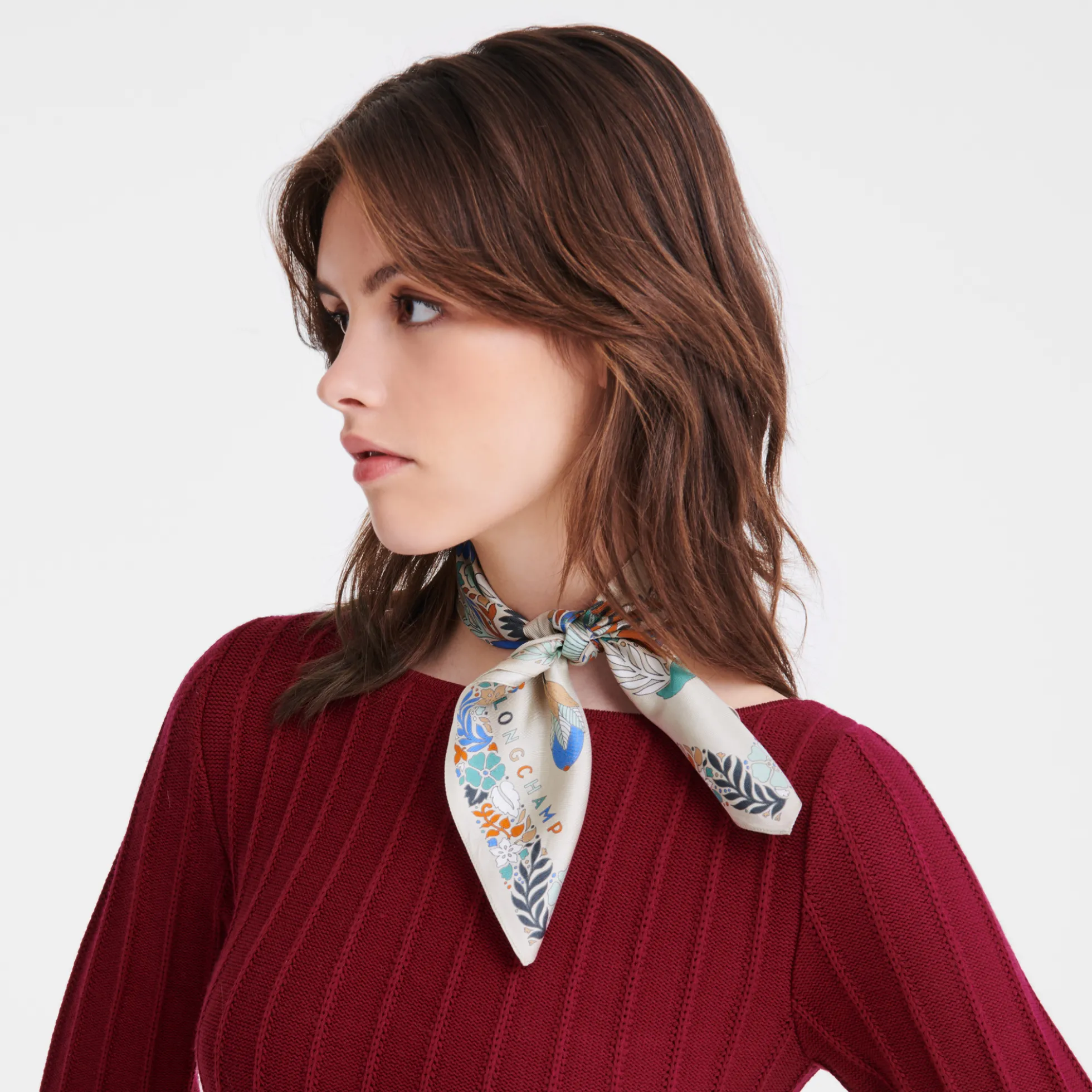 Carré de soie 49 Forêt Longchamp