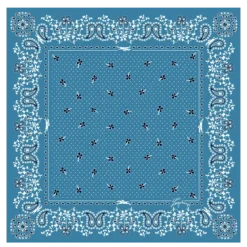 Carré de soie 50 French Bandana
