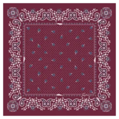 Carré de soie 50 French Bandana