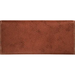 Portefeuille long à rabat Épure