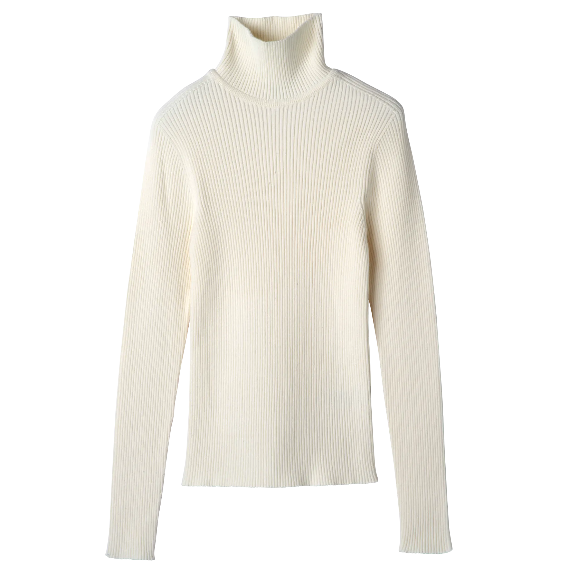 Pull ajusté col cheminée