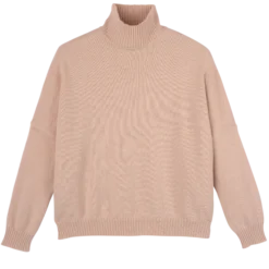 Pull à col montant