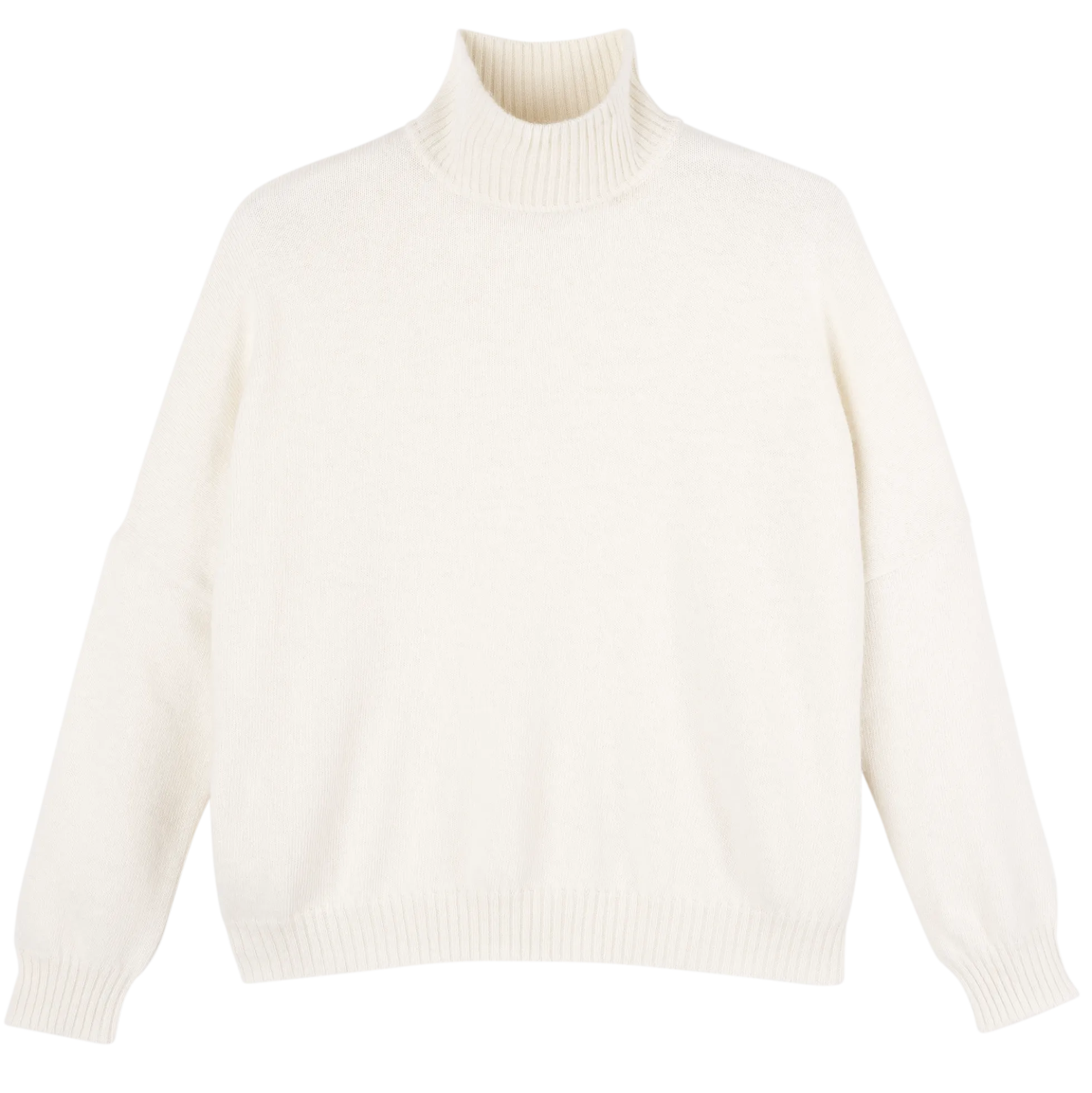 Pull à col montant