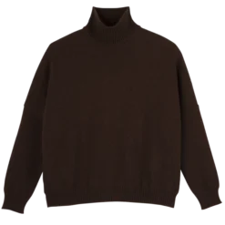 Pull à col montant