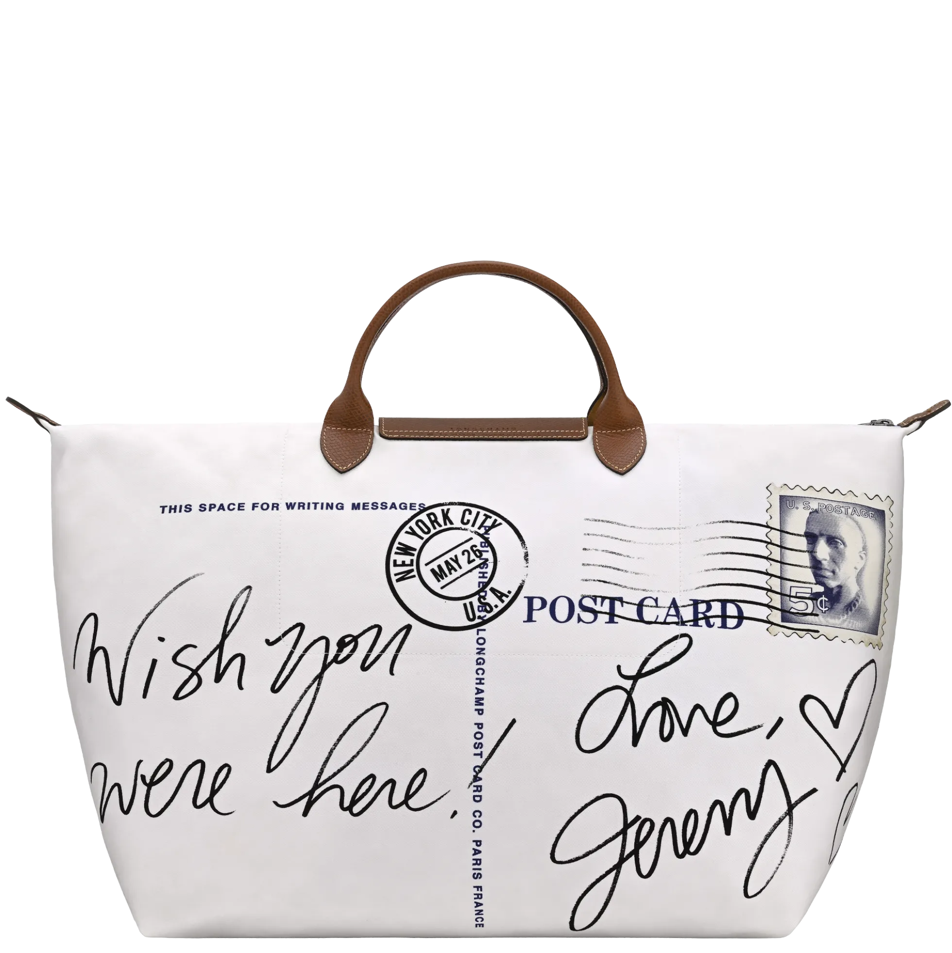 Sac de voyage Longchamp X Jeremy Scott S