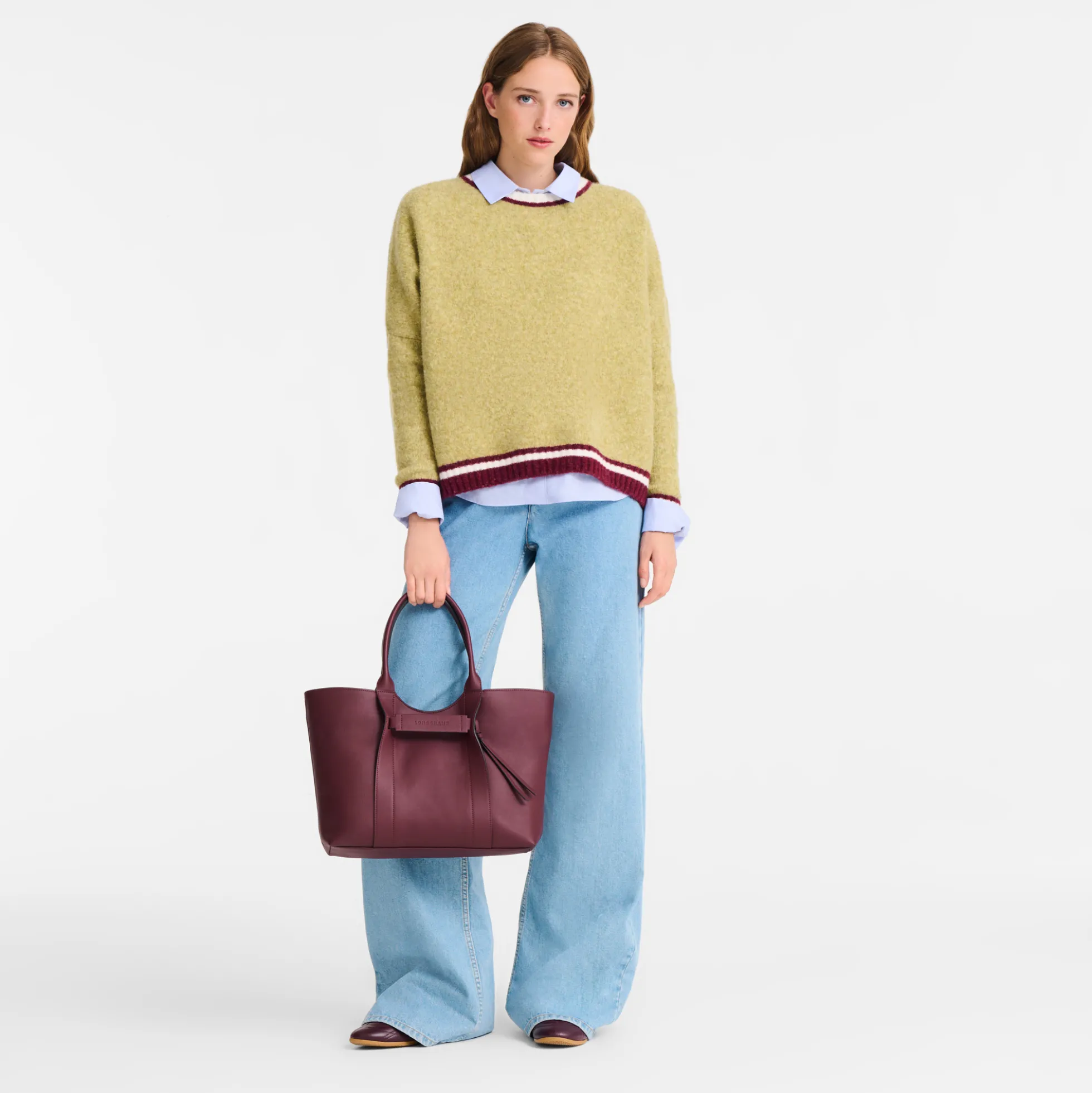 Sac porté épaule L Longchamp 3D