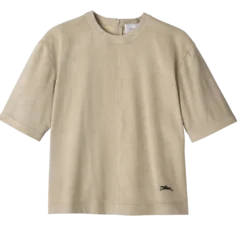 Tee-shirt en cuir