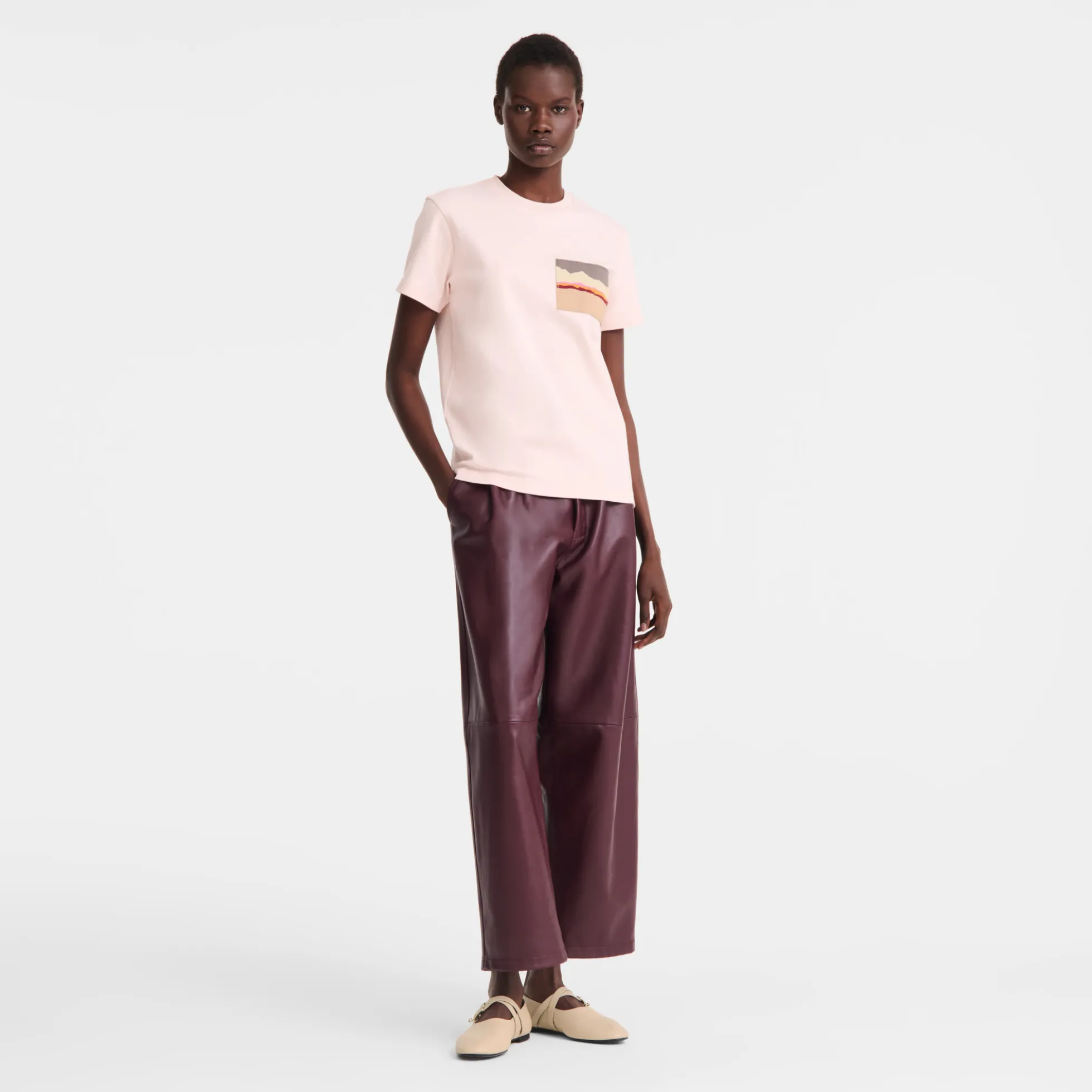 T-shirt Caroline Hélain x Longchamp